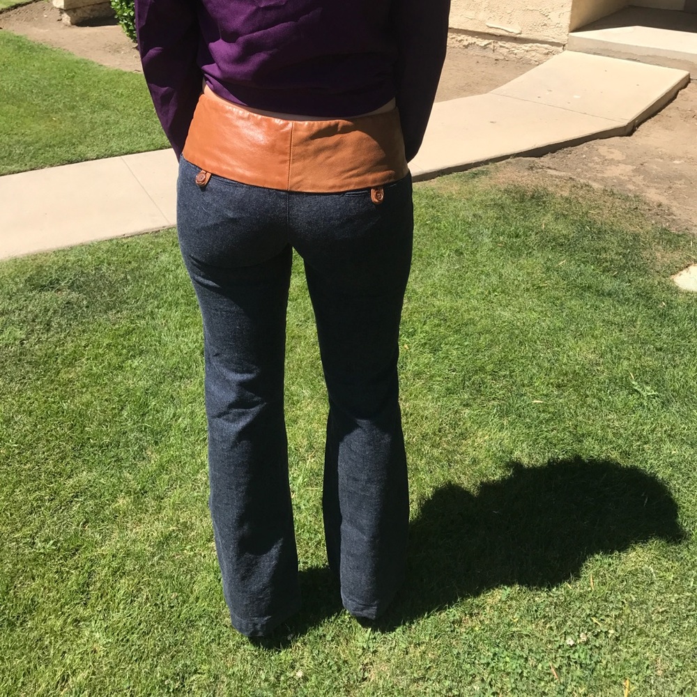 Alvin Valley 111 Leather Waist Pants